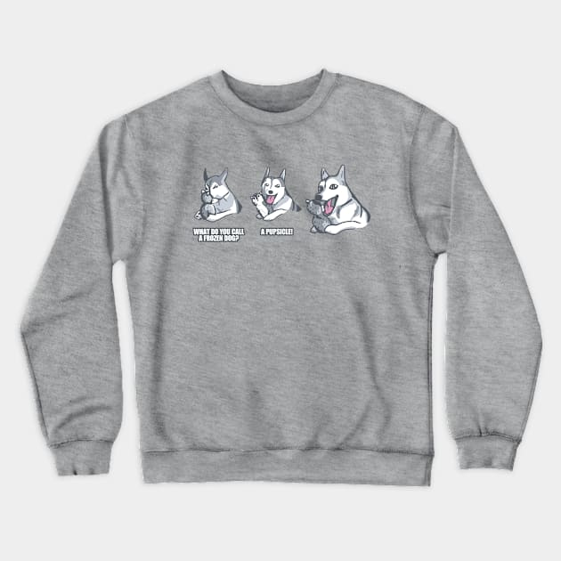 Wow So Punny Crewneck Sweatshirt by wowsopunny